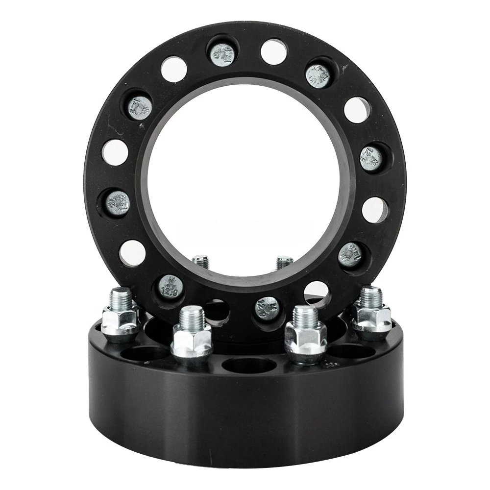 [US warehouse] 2 for sale 2 inch 8-cam, wheel center tire adapter, suitable for Dodge Ram 2500 3500/Ford F-250