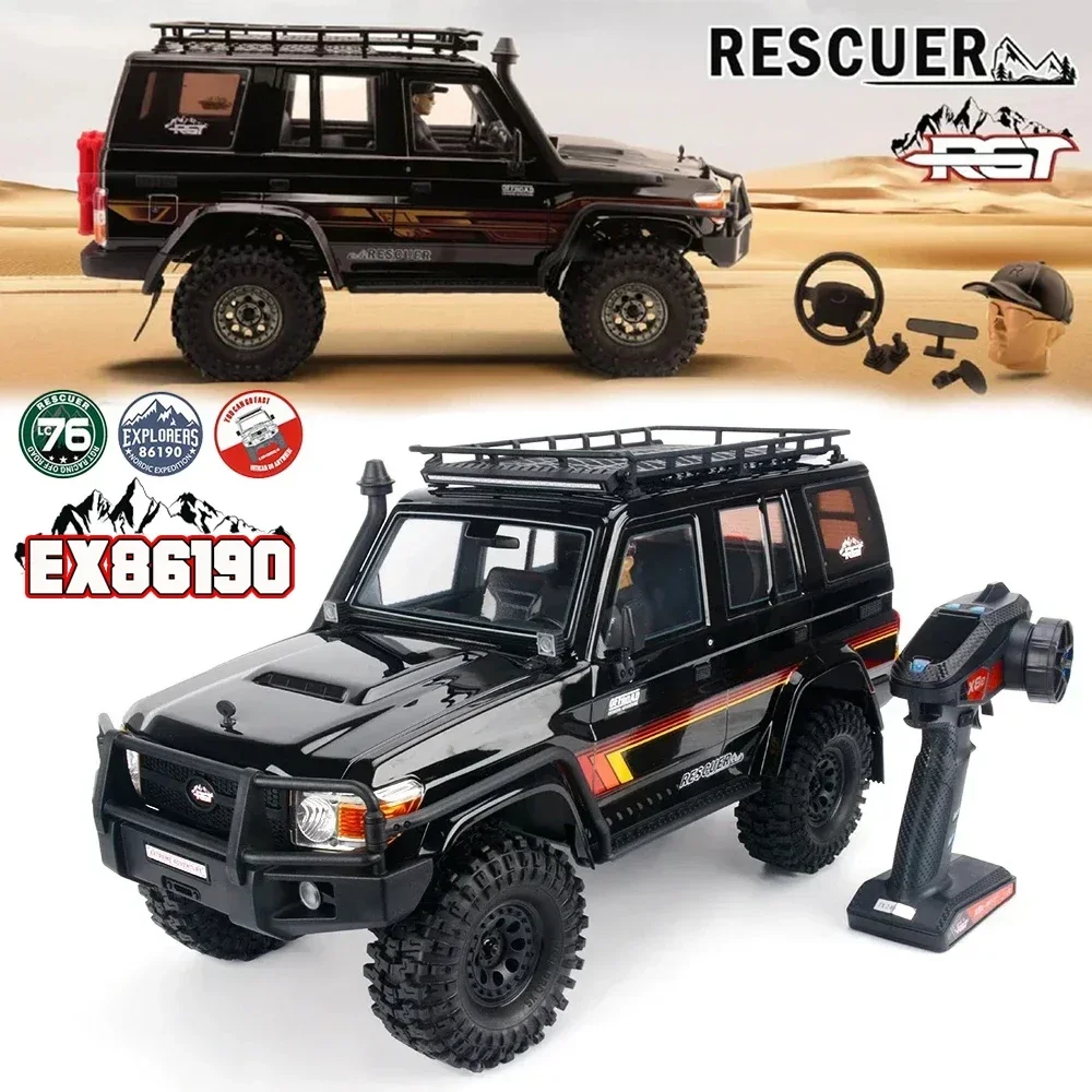 Rc auto rgt 1/10 ex86190 lc76 rtr 4wd simulation kletter auto rc fernbedienung modell elektroauto offroad fahrzeug wltoys