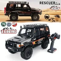 RC Car RGT 1/10 EX86190 LC76 RTR 4WD Simulation Climbing Car RC Remote Control Model Electric Car Off-road Vehicle Wltoys