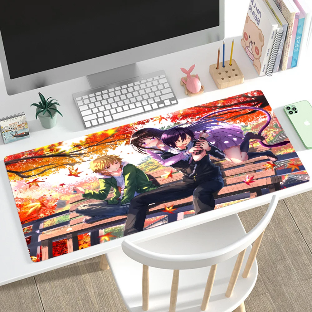 

Noragami Mousepad Mouse Mat Desk Mat With Pad Gaming Accessories Prime Gaming XXL Keyboard Pad Padding Mat