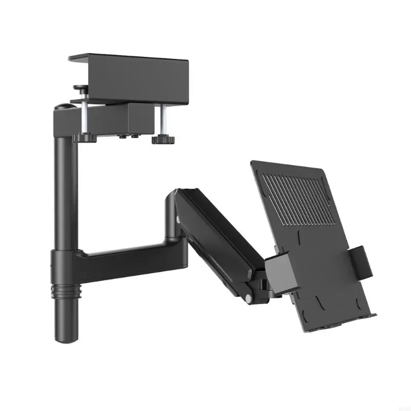 Under Table Notebook Mounting System With Full Motion Adjustable Arm for Most 11-17inch Laptops 896C