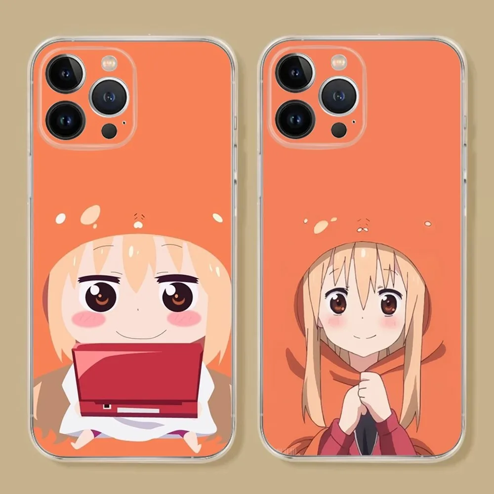 H-Himouto U-Umaru-chan Phone Case For iPhone 15 14 13 12 11 Pro Xs Max Mini XR X 7 8 Plus Shockproof Transparency Funda