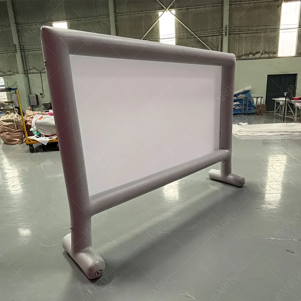 2026Inflatable Movie Screen TV Movable Cinema Inflatable Projector Screen for Backyard Event Party Rentalpromote sales
