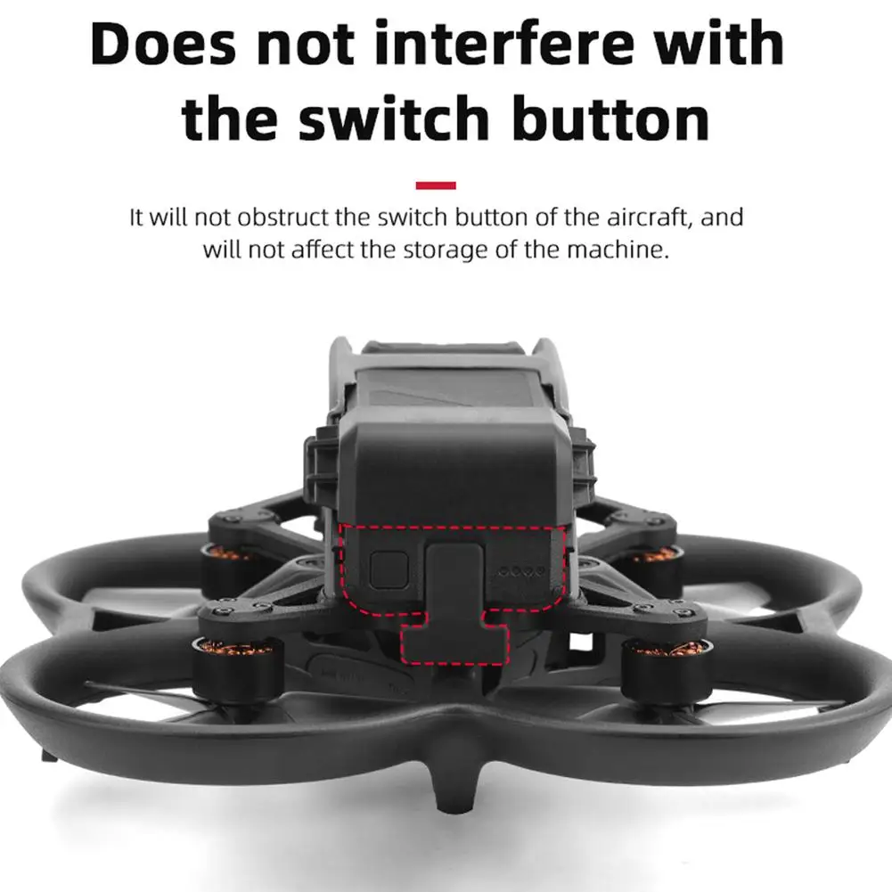 Hebilla de batería de 1 piezas, fijador antideslizante, soporte de Clip Compatible con Dji Avata, protector de batería de avión, venta al por mayor