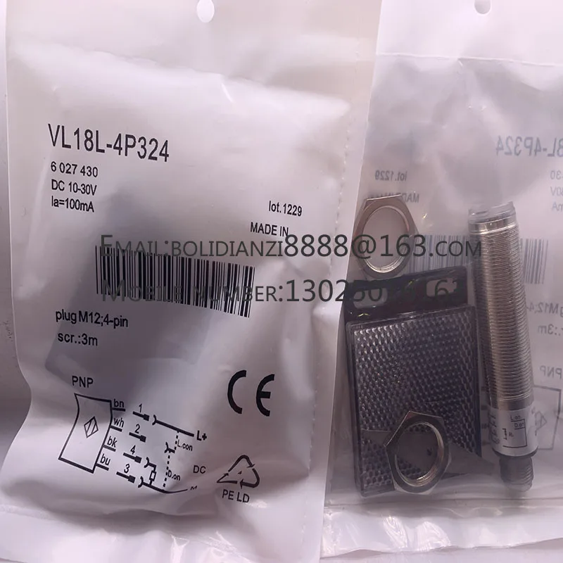 

The brand-new original sensor VL18L-4P324 VL18L-4N324 One year warranty in stock