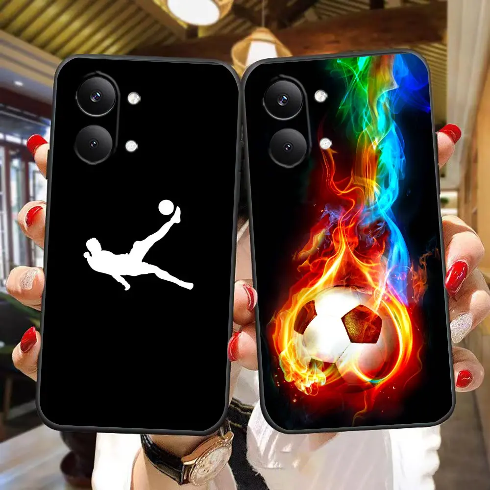 Phone Case For Xiaomi POCO F5 F6 F7 F8 ULTRA X3 X4 X5 X6 X7 X8 M3 M4 M5 M7 PRO MAX Funda Capa Coque Cover Sport Football Soccer
