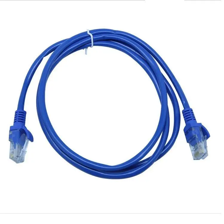 1.2m Cat5e 8P8C Ethernet Internet Lan Cat5e Network Cable For Computer Network Cable With Crystal Head