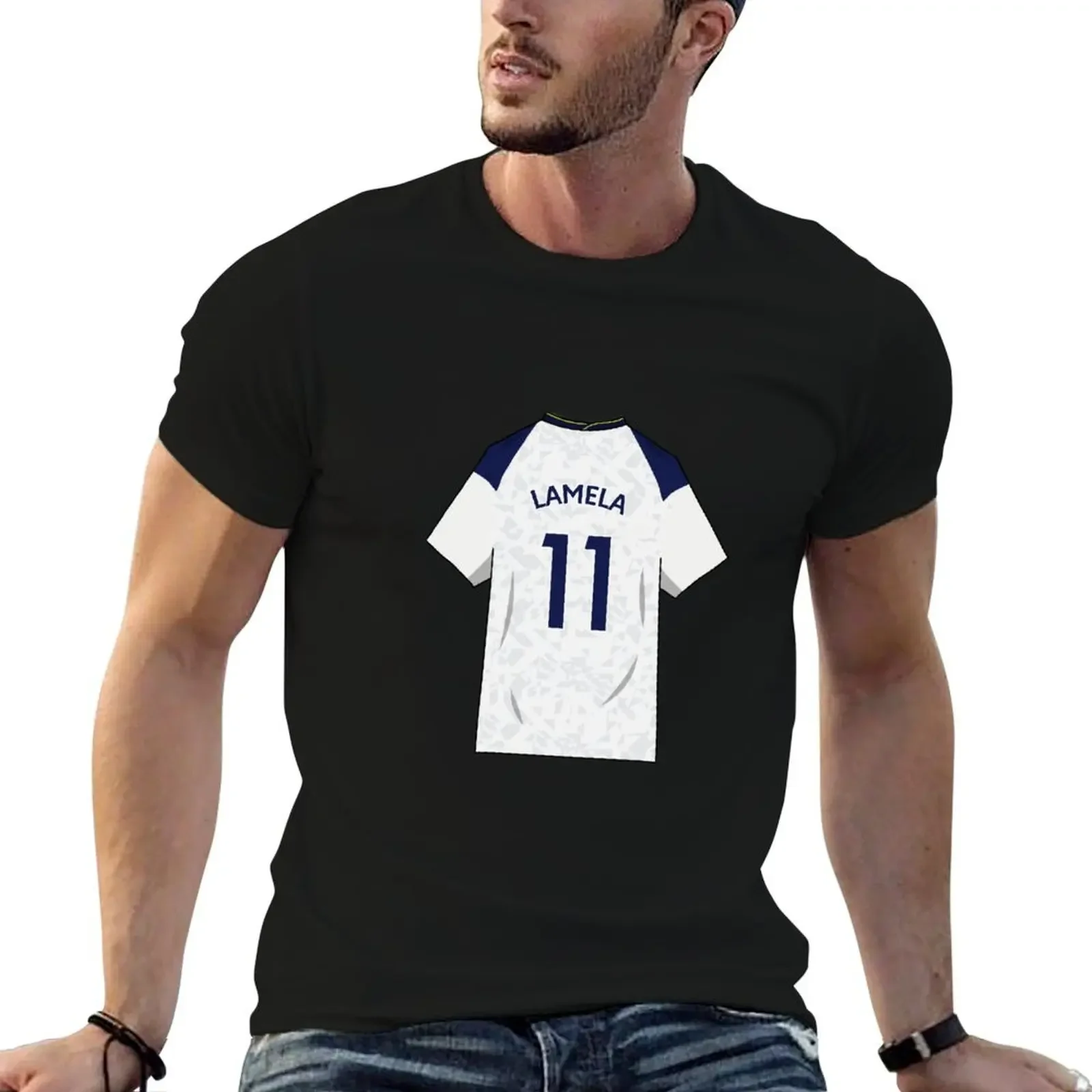 

Erik Lamela 2021 Jersey T-Shirt oversized t shirt graphic shirts customizeds korean fashion fitted t shirts for men