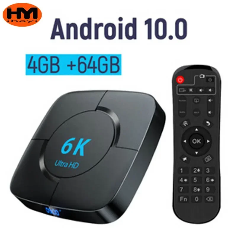 Android 10 Network Set-Top Box 6K Ultra HD TV BOX  H616 Network Set Top  TV BOX ANDROID SMART ПРИСТАВКИ ANDROID