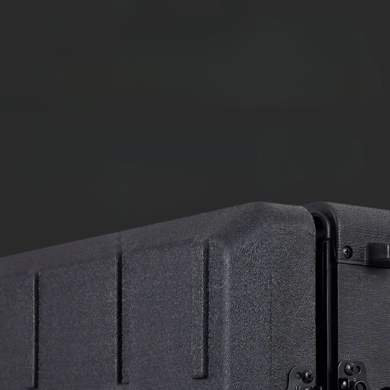 PE Plastic Power Amplifier Receiver Storage Tool Case Wireless Microphone Storage Safety Protection Tool Case Theater Stage Box