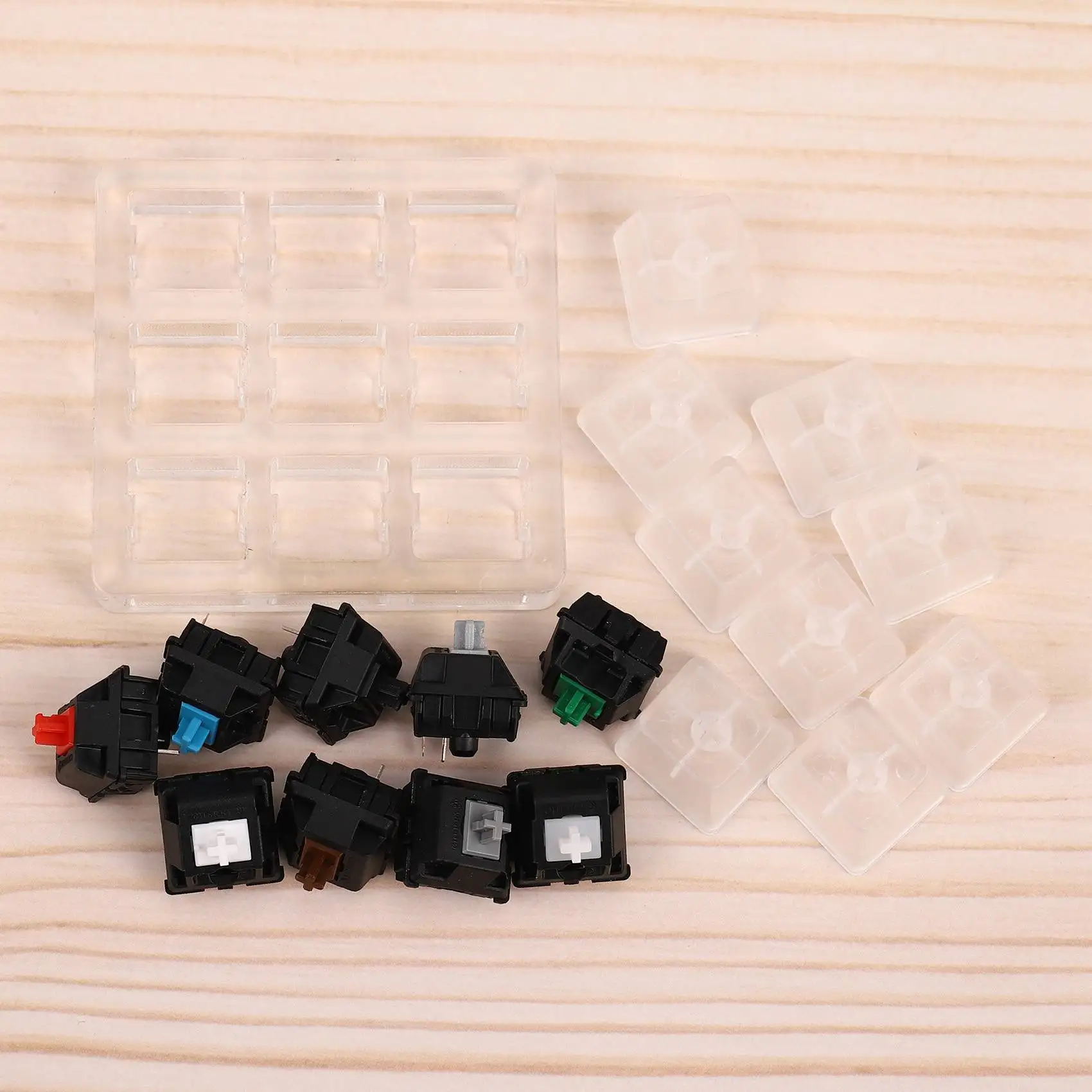 Leading-Acrylic Keyboard Tester Plastic Keycap Sampler For Cherry MX Switches