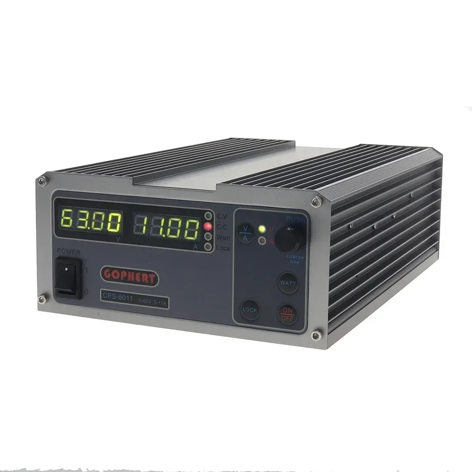 Gophert CPS 6011 Precision PFC Compact Adjustable Switch DC Power Supply OVP / OCP / OTP 0.01V / 0.01A Lab Power Supply