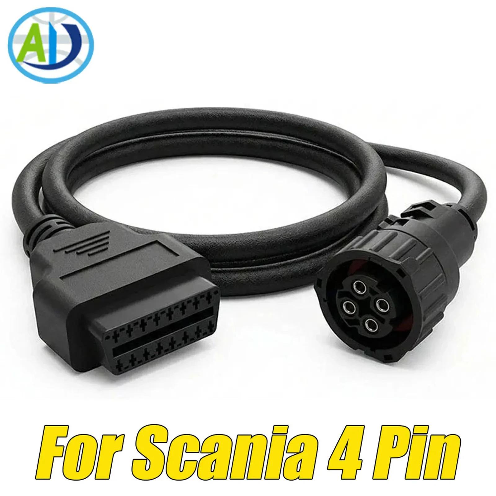 OBD2-Adapter 4-Pin für Scania Marine-Motoren OBD2-Diagnosekabel 4-Pin CAN für Scania Marine/Offroad-Motoren J1939-Adapter – Detail 7