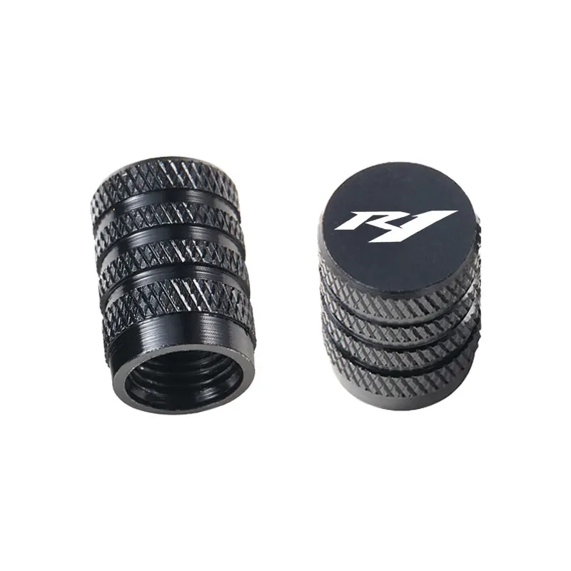 2 قطعة جديد دراجة نارية CNC الألومنيوم الإطارات صمام منفذ الهواء الجذعية غطاء قبعات لياماها YZFR1 YZF R1 YZF-R1 2015-2025 اكسسوارات