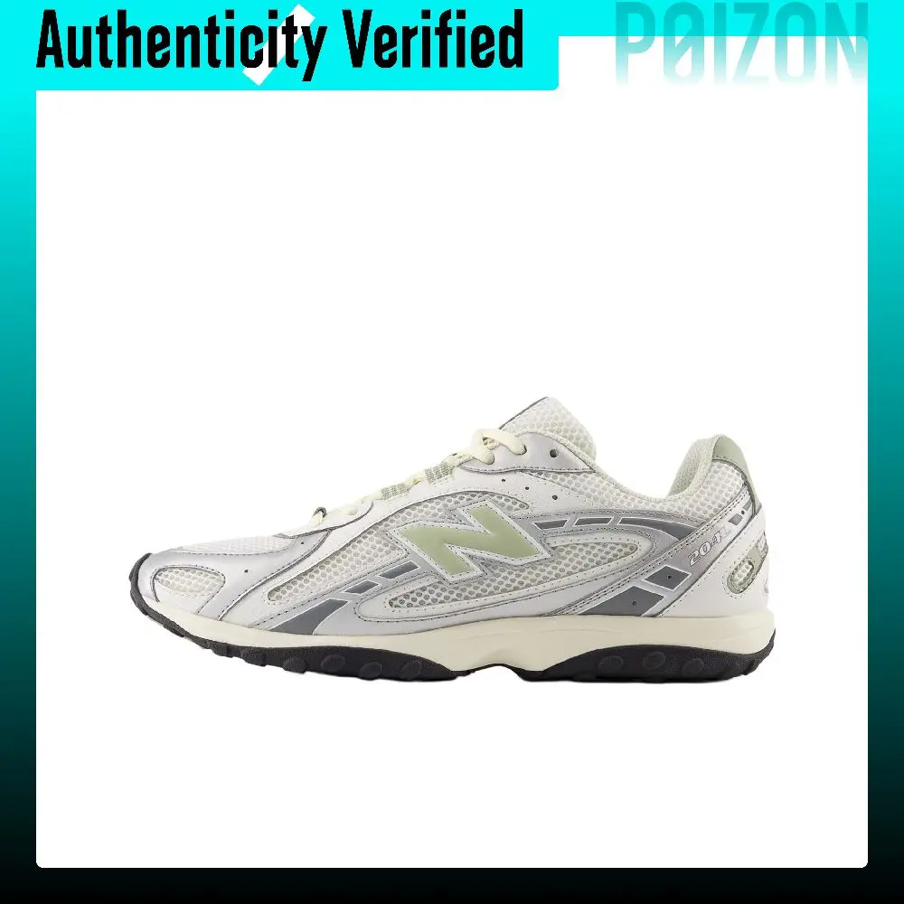 New Balance 204L Lightweight Low top Casual Shoes Unisex Silver White U204LSWB