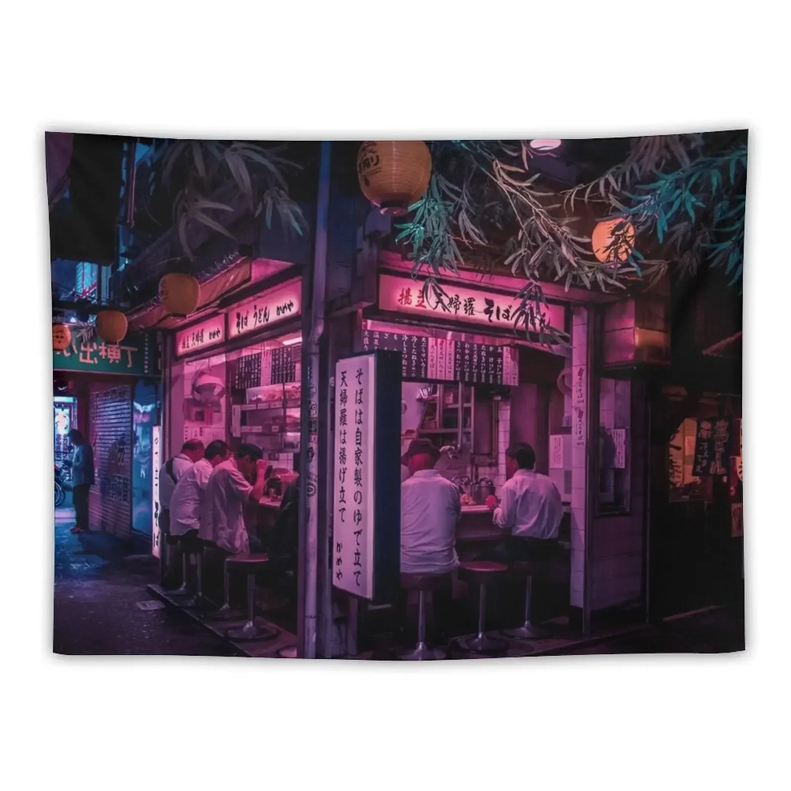 

Tokyo's Ramen Corner Tapestry Decorative Paintings Bedrooms Decor Tapestry