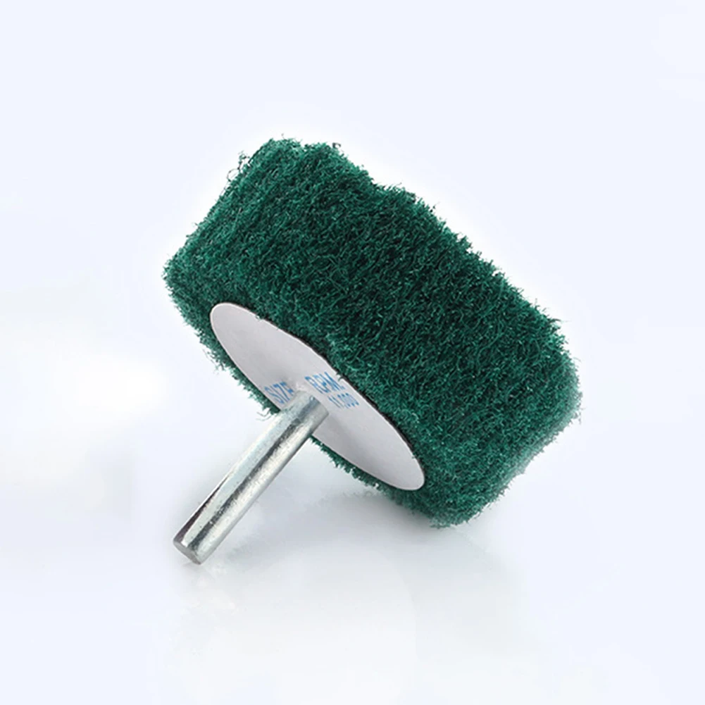 6mm Shank Grinding Abrasive Brush For Metalworking Rust Removal Tool Stainless Steel Polishing Cylindrical Shape Food Machinery