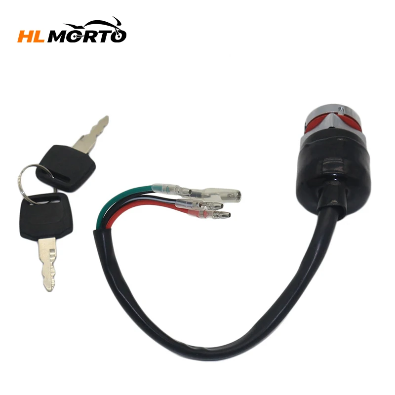 4 Wire Ignition Key…