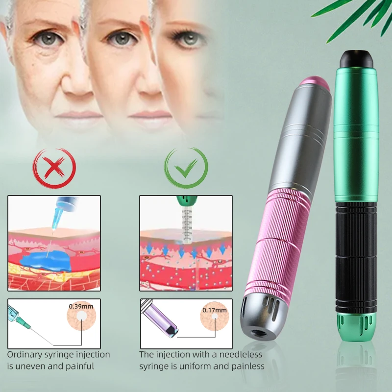 0.3 0.5ML Hyaluronic Acid Pen Lip Filler Injection Pressure Hyaluron Pen Lip Lifting Anti Wrinkle 0.3ml&0.5ml Ampoule Head