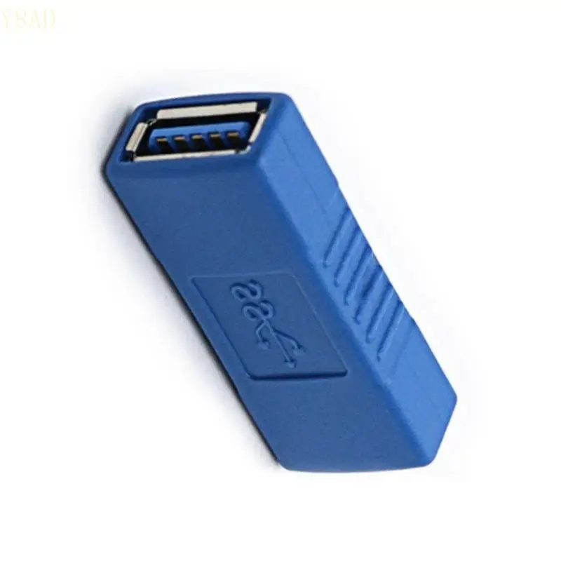 Y8AD USB3.0 Coupler Female Coupler For Secure Connection Highly Speed Data Exchange