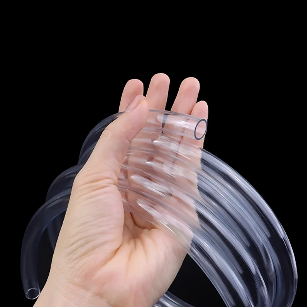 PVC Hose Transparent Plastic Pipe Antifreeze Water Pipe High Temperature&corrosion Resistant Oil Pipe OD 3mm-58mm ID 2mm-50mm