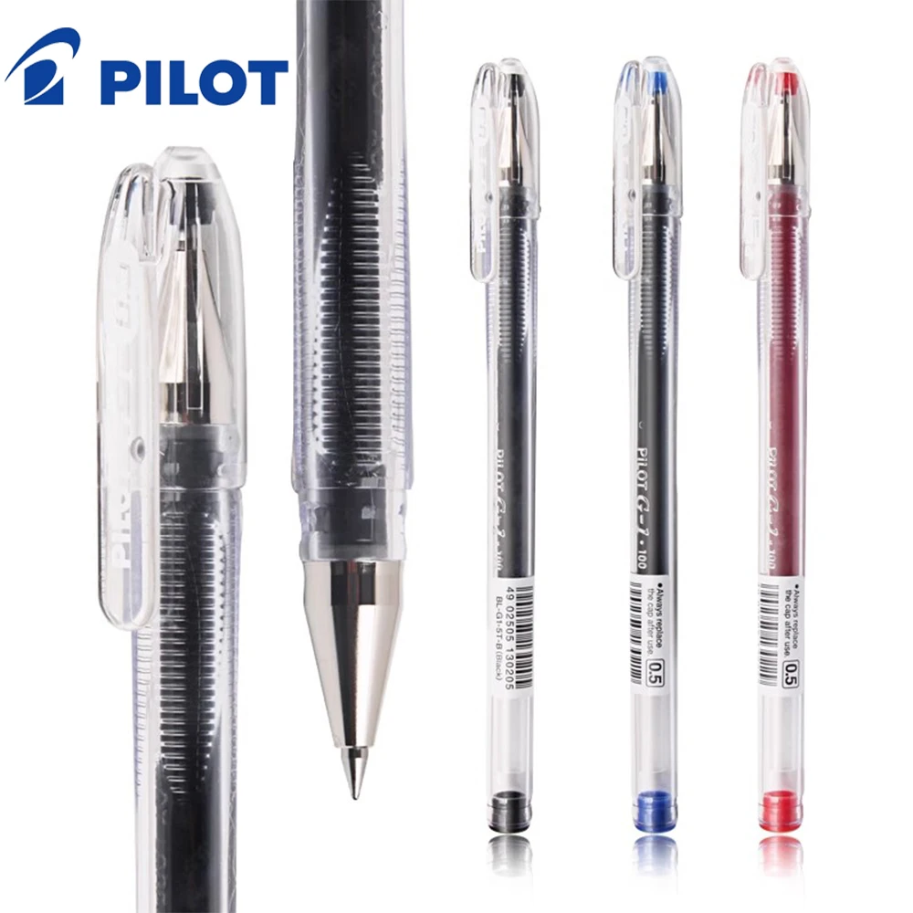 6 Pcs Japan PILOT Gel Pens BL-G1 Test Special Gel Ink Pen Business Writing Signature Pen 0.5mm School Supplies Stationery