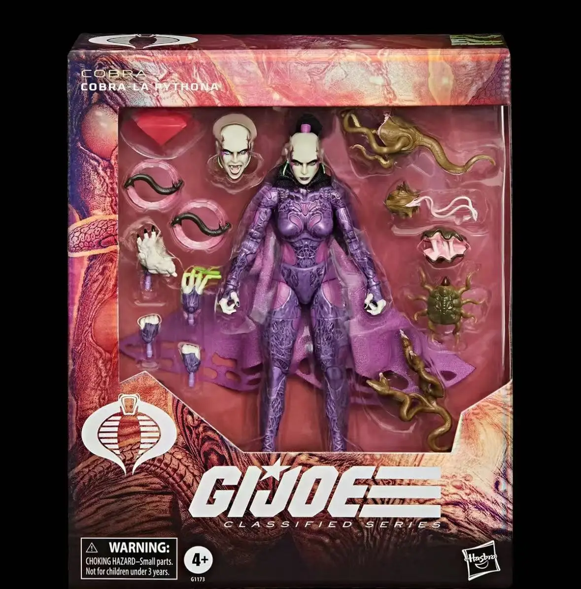 

В наличии G.I. Фигурка Joe GI Joe Classified Series Gij 172 Cobra-La Pythona NYCC, модель для хобби, подарок