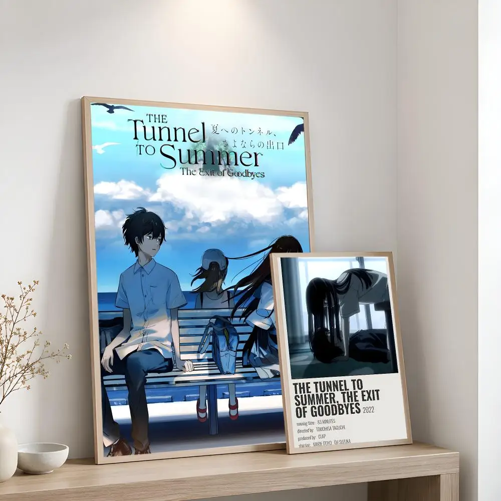 Tunnel To Summer The Exit Of Goodbyes Poster Home Artwork For Living Room Bedroom Office Dorm Apartment Gift