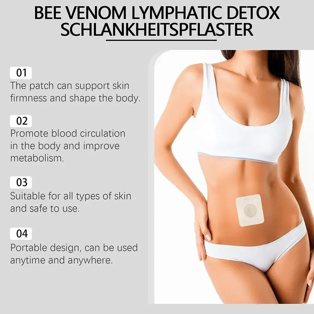 Bee Weight Loss Belly  Patch Fast Burning Fat Detox Navel Sticker Dampness-Evil Removal Improve Stomach Bajar De Peso