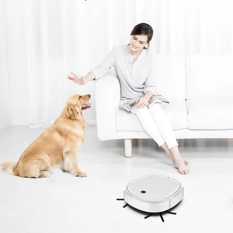 ObowAI Mới Càn Quét Robot Càn Quét Và Lau Nhà Tự Động 2 Trong 1 Máy Hút Bụi Thông Minh Chống Rơi Tự Động chổi Quét Nhà Cho Gia Đình