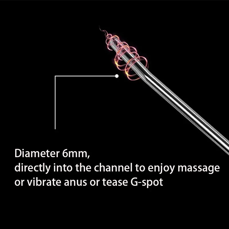 BDSM Vibrator Penis Plug Urethral Catheter Plug Penis Electric Shock Urethral  Vibrating Insertion Urethra Sound Sex Toy for Men