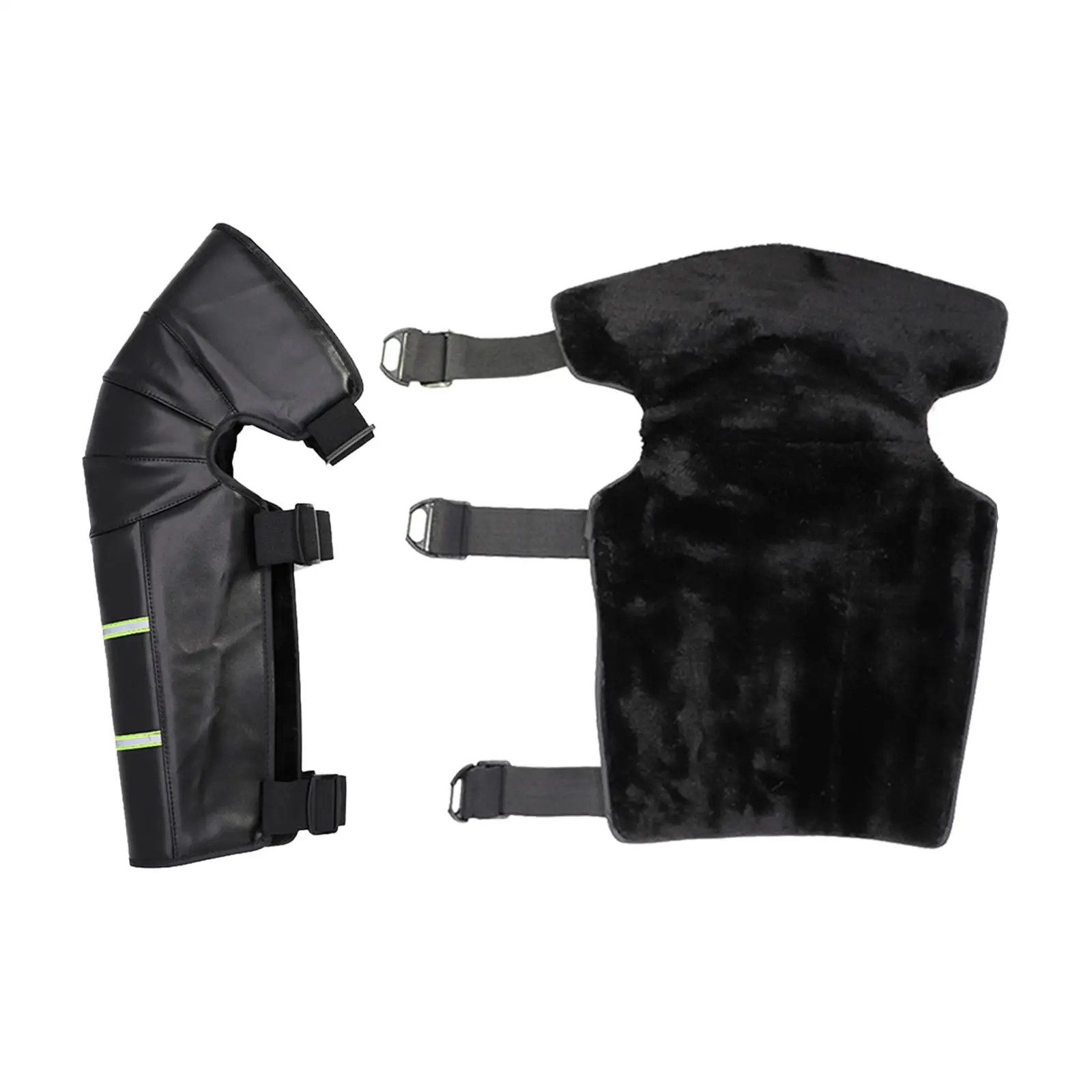 

2x Knee Warmer Motorcycles Protective Gear Adjustable Riding Autumn