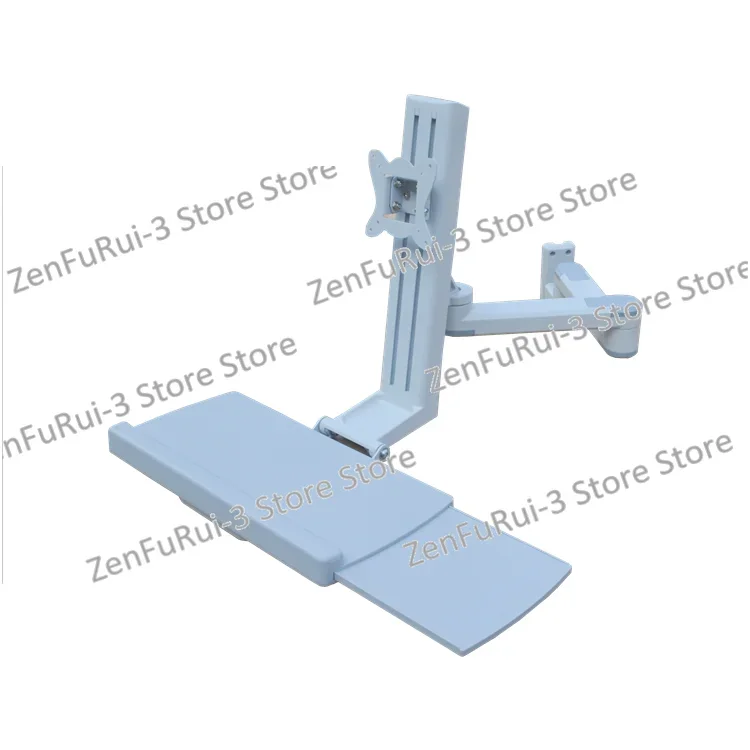 LJ-T03 Integrated Monitor Stand, Wall Mount, Industrial Computer Hanger