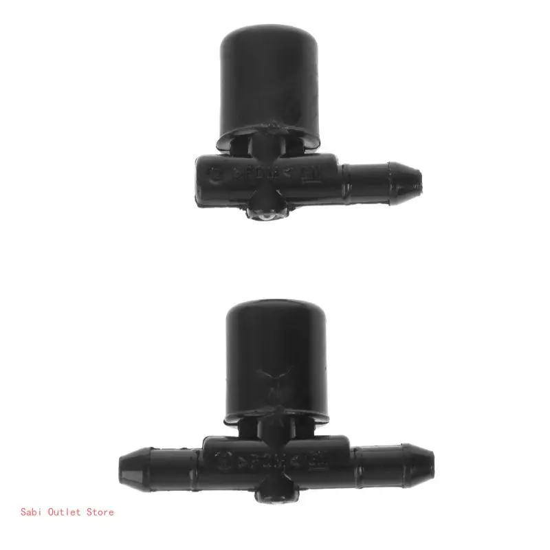 2Pcs Auto Windshield Sprinkler Nozzle for Opel 12782508 12782509