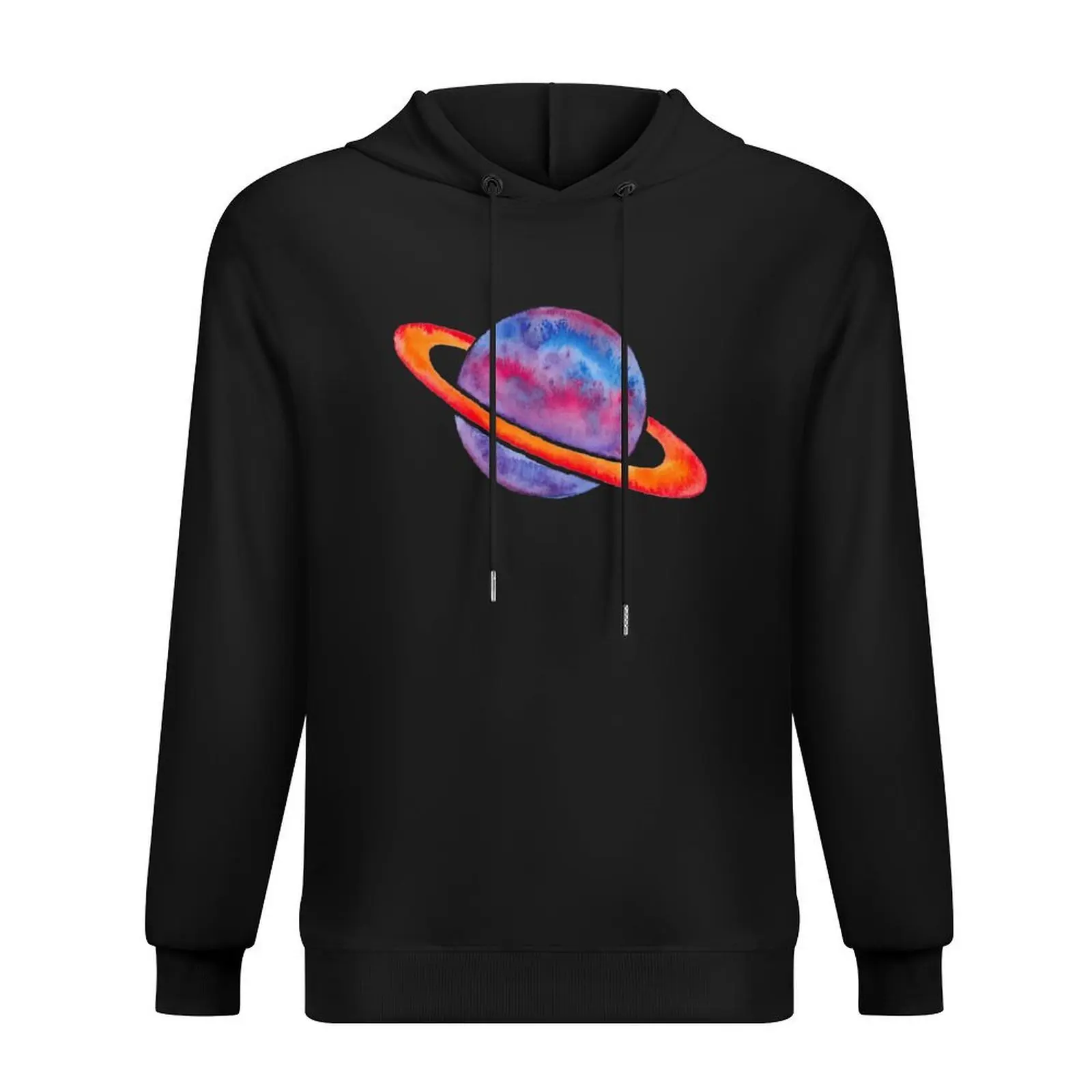 

Акварельная толстовка с капюшоном Tie Dye Planet, одежда в стиле аниме, мужская одежда, мужская одежда, мужская толстовка