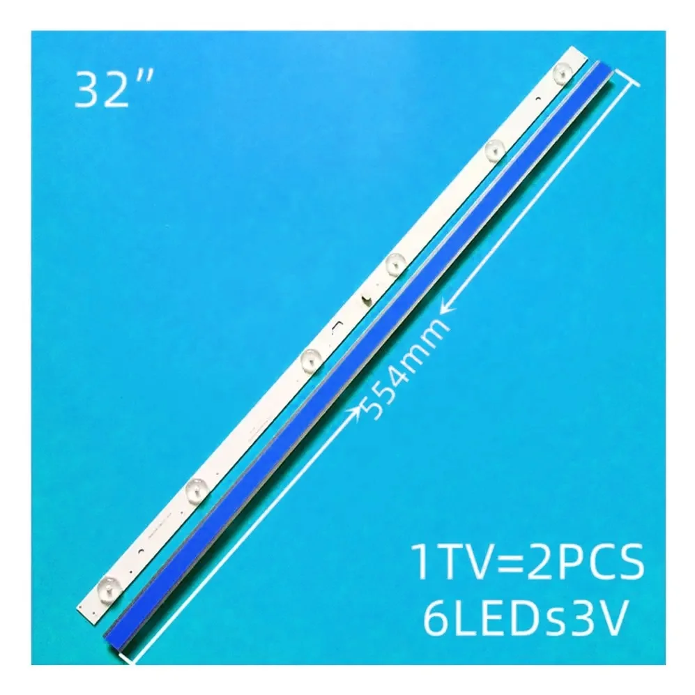 

TV Lamps LED Backlight Strips For Daewoo L32S645VTE FHD Bar Kit LED Band JL.D32061330-004AS-M 4C-LB320T-JF3 4C-LB320T-GY6 Rulers