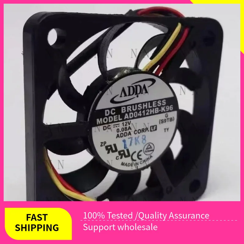 WEP  NEW FOR ADDA AD0412HB-K96 4006 DC12V 0.08A Silent computer fan 4CM