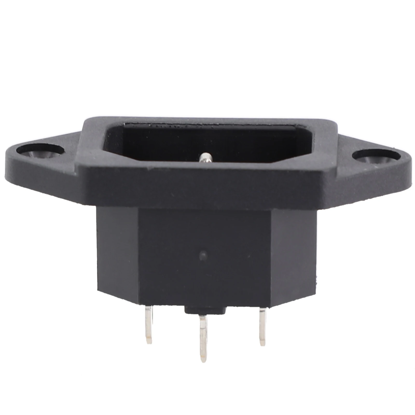 AC-04 3-Pin Vertical Charging Socket Built-in Power Connector Suitable for 250V 10A Battery Charging and Power Distribution
