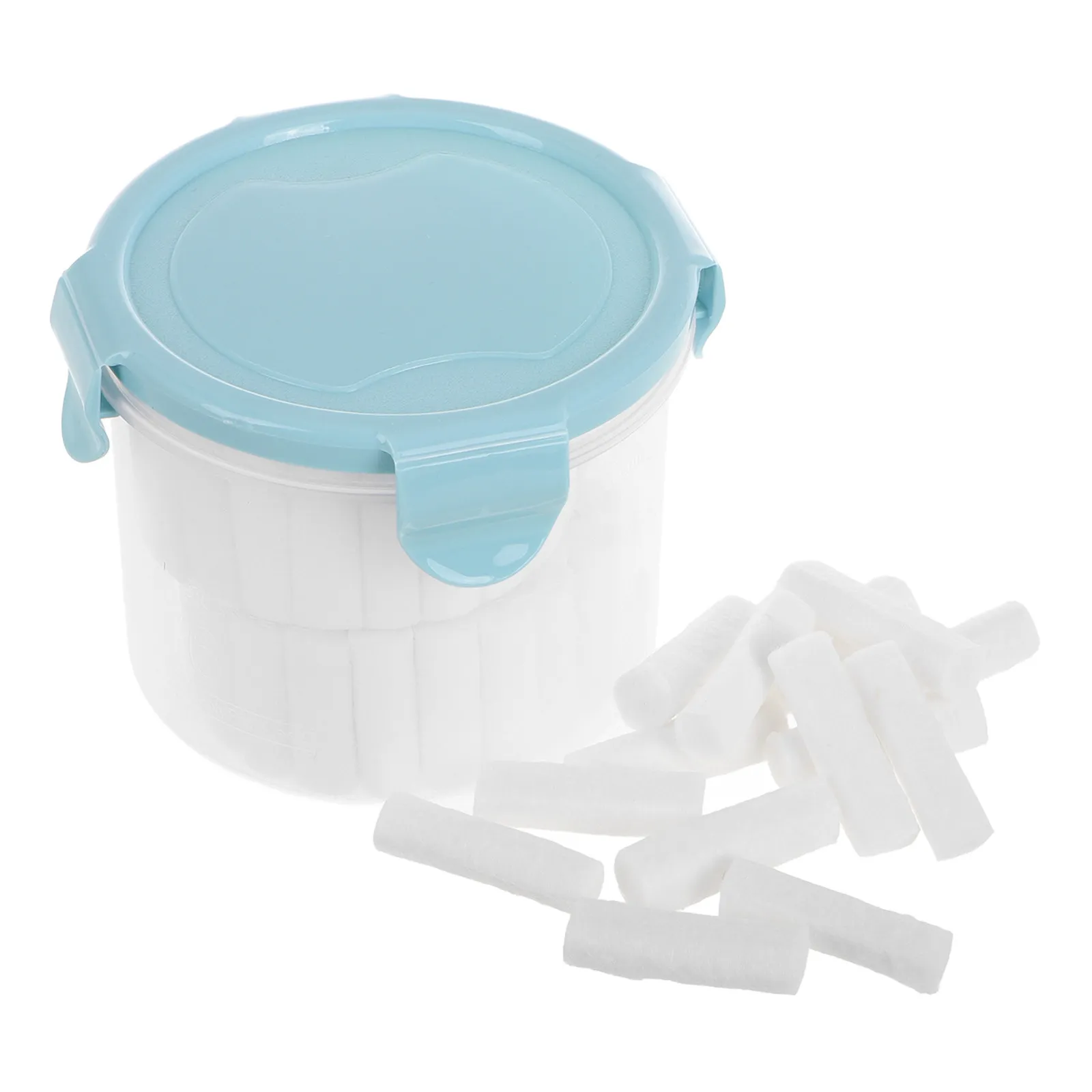 

100 шт. хлопковых аппликаторов для татуажа губ, одноразовые, для тренировок по татуажу и практики блюшинга губ