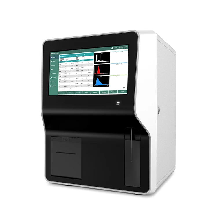 YSTE320A VET Medical Blood Cell Counting Machine CBC Automatic Hematology Analyzer For Veterinary