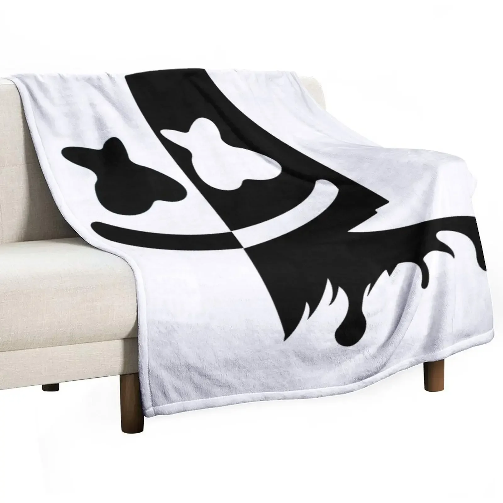 

black and white Throw Blanket wednesday manga Nap Blankets