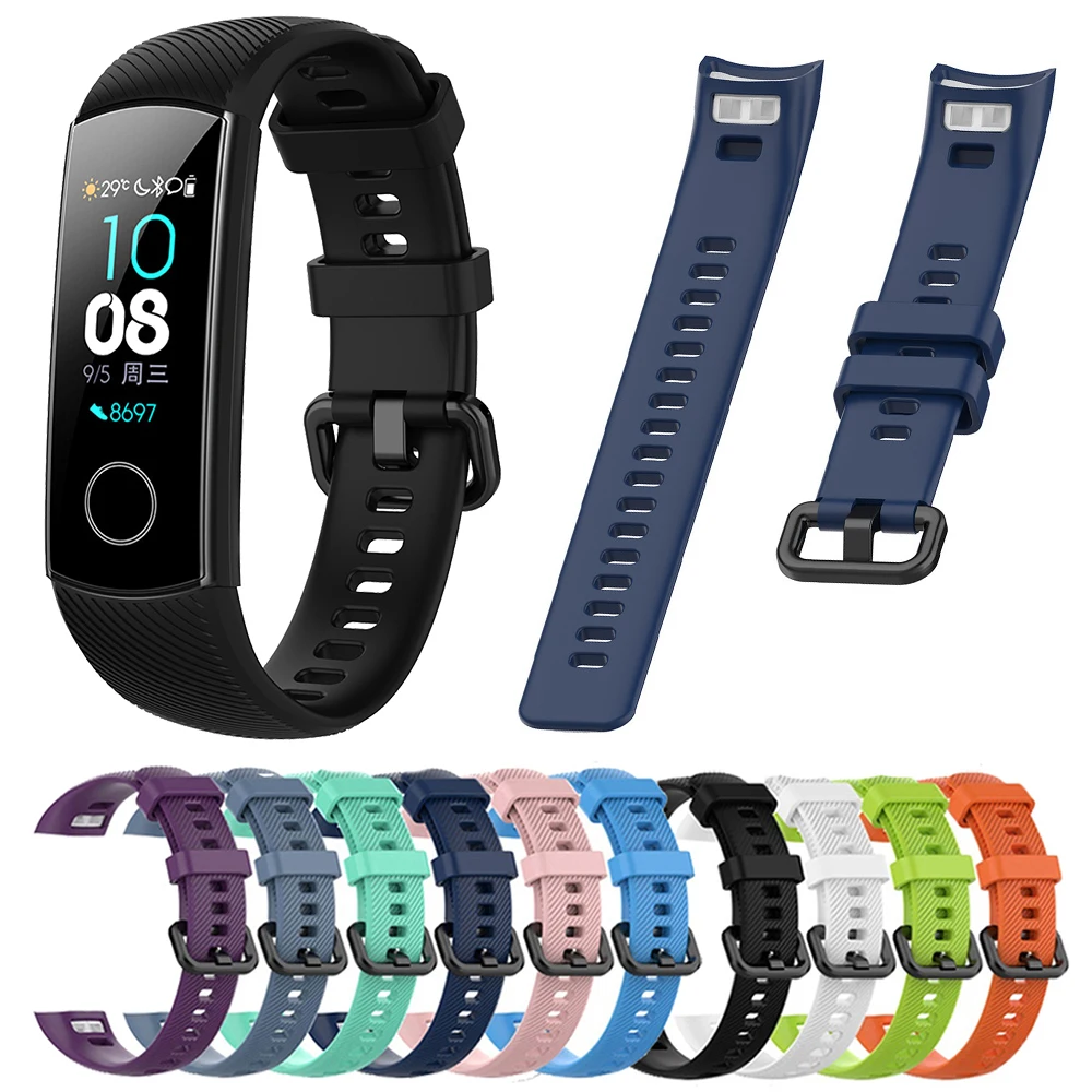 

Силиконовый ремешок для Huawei Honor Band 5/4, браслет-браслет для Honor Band 4/5