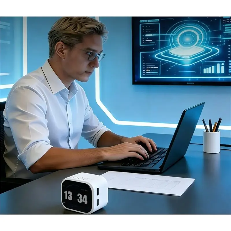 Intelligent Educational Learning Machine For Kids, Desktop AI Chat Robot, Smart Voice Box