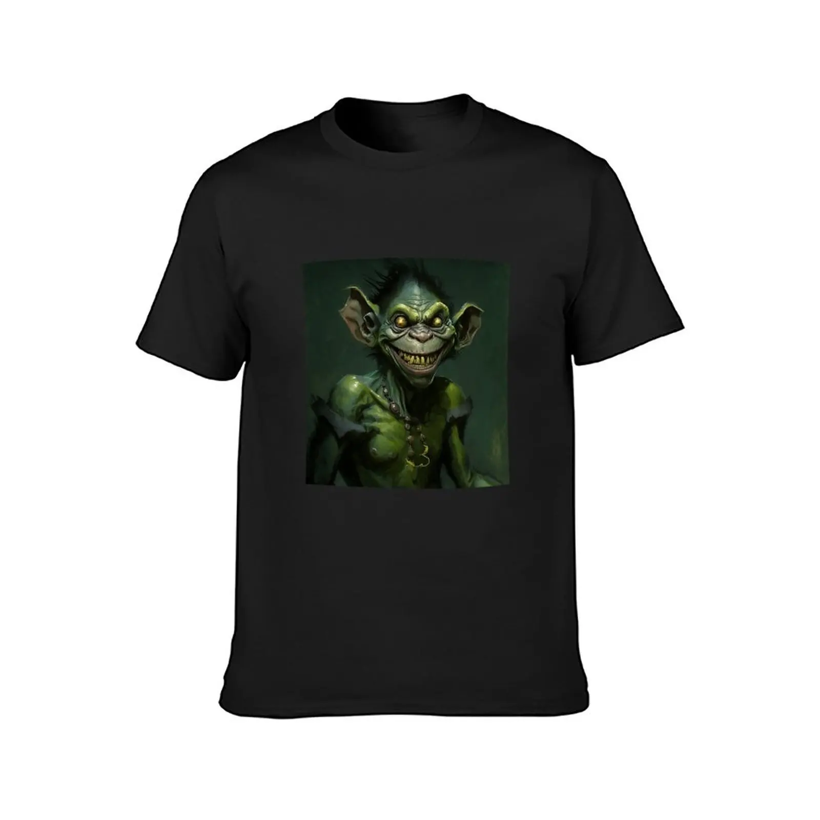 Monkey Ghoulie T-Shirt summer tops hippie clothes t shirts men