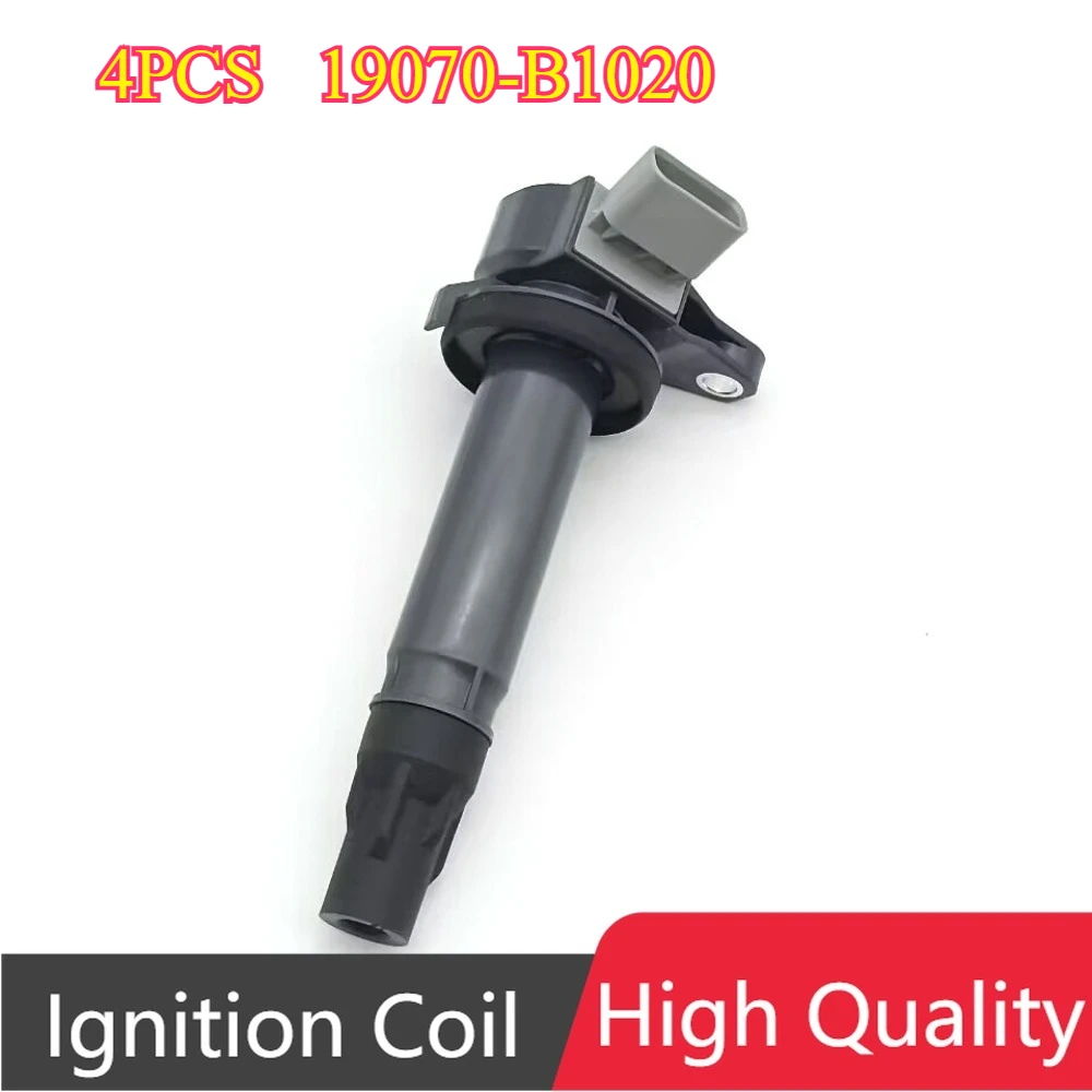 

4Pcs 19070-B1020 19070B1020 Ignition Coil For Toyota Avanza Rush Soluna Vois BB Lite Passo Sette 3SZVE Daihatsu 1.3L 2000-2012