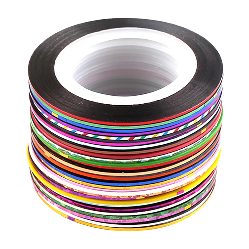 

30pcs Colorful Decor Sticker Decal For Home Nail Art Decor Manicure Decoration Use Nail Art Accessories