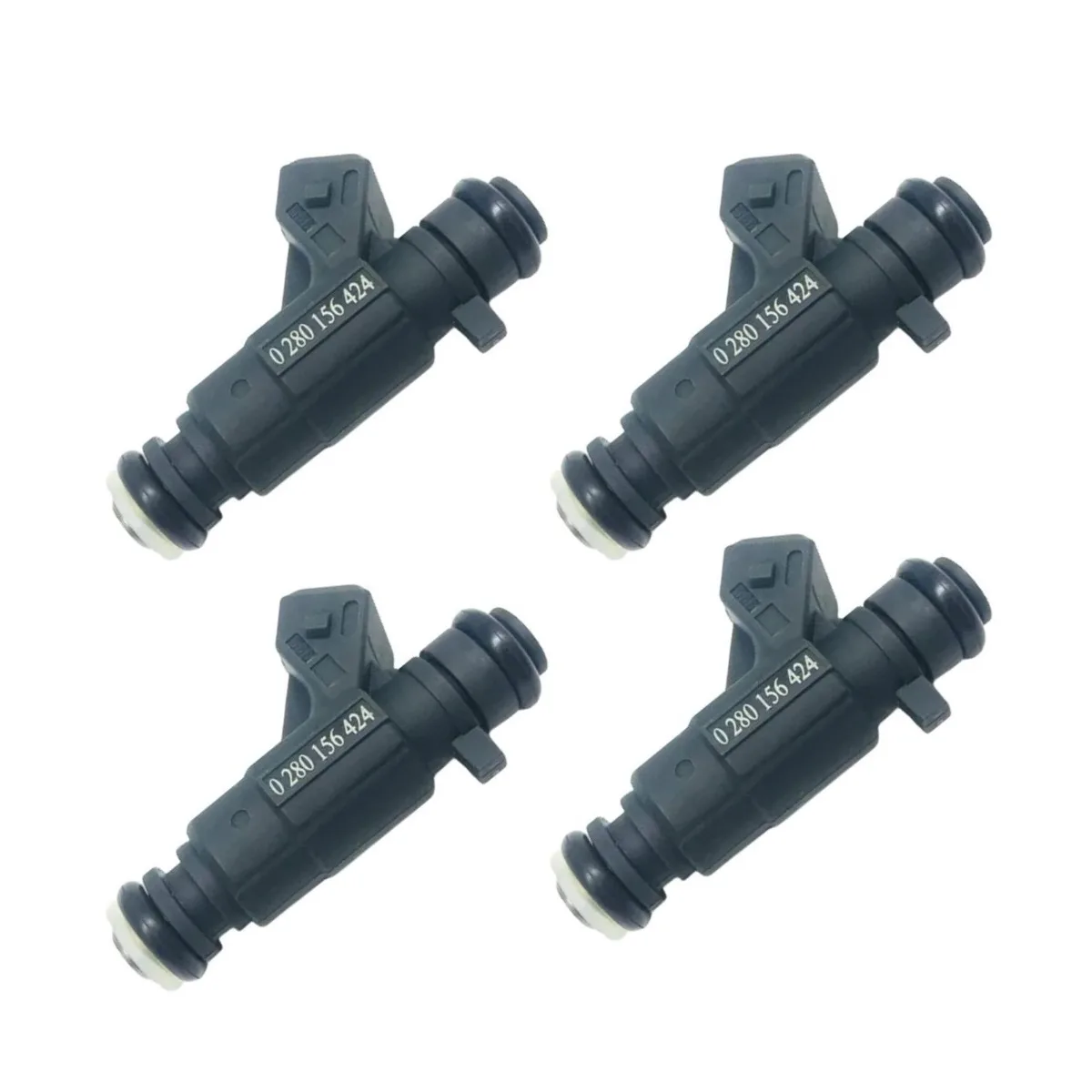 4Pcs Set Car Fuel Injector Replacement Accessories For Chery Tiggo For BYD 2.4L For For Chery Tiggo 0280156424 0 280 156 424