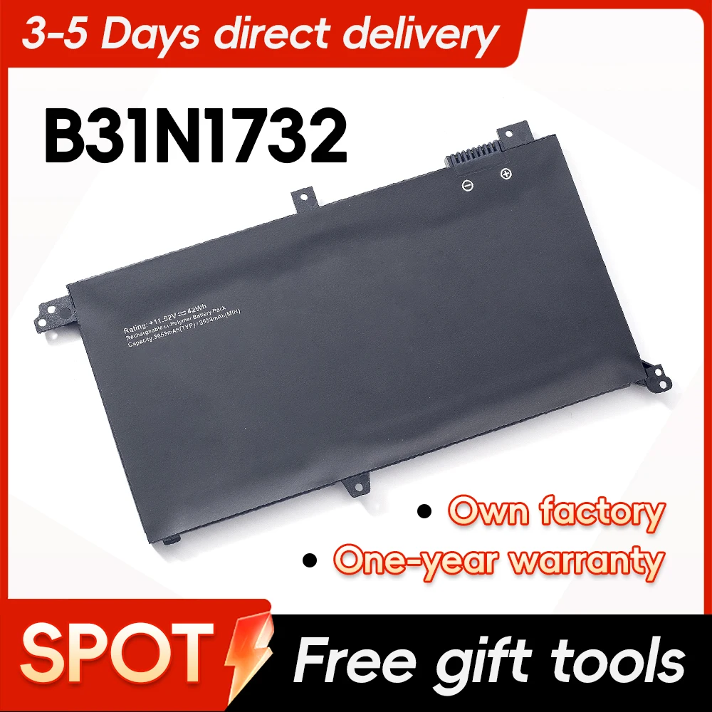 BGBT B31N1732 Laptop Battery for ASUS VivoBook X430UA X430UF X430UN X430FA X430FN X571G X571LH X571GT S4300F S4300U