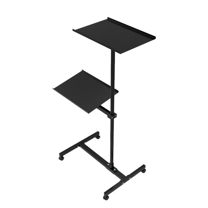 Notebook computer desk, office projector support frame, tray floor-to-ceiling universal gurney head mobile bracket