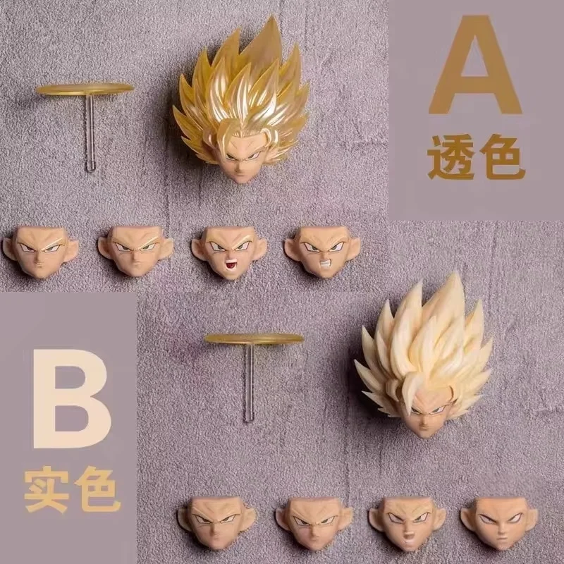 متوفر في المخزون DKO ستوديو لعبة دراغون بول Z SHF سوبر سايان SSJ2 البرق الصحوة سون جوكو رئيس الملحقات ألعاب شخصيات الحركة الهدايا